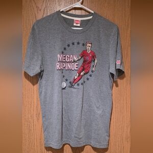 HOMAGE Gray and Red Graphic Men's Tee
